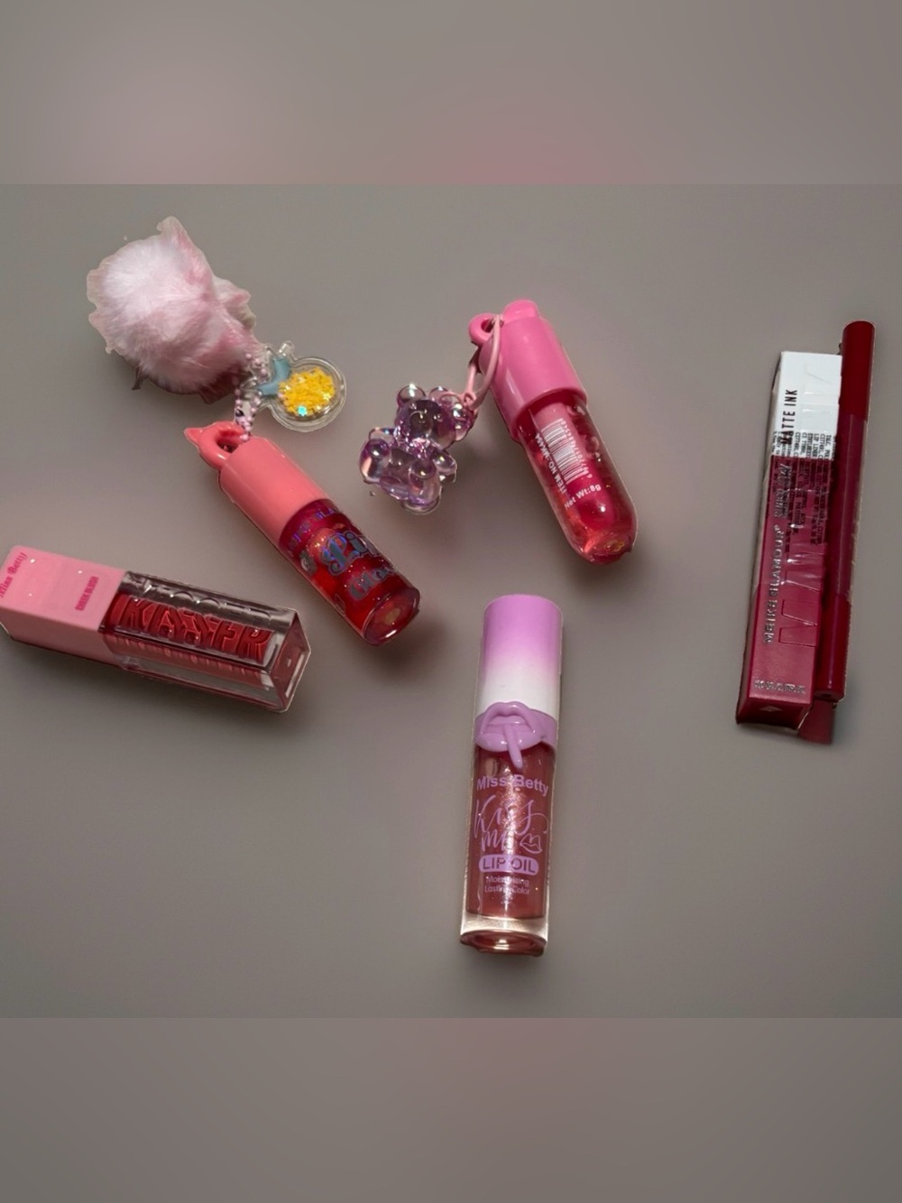 Pink Lip Oil — Hydrating Shimmer Gloss